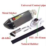 Akrapovic Exhaust System With DP Killer Muffler Silencer For Motorcycle