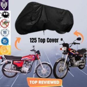 BIKE COVER 7X5ft Motorcycles PVC Coated Waterproof Cover UV Protector Rain Dustproof cover UNIVERSAL HONDA CG125