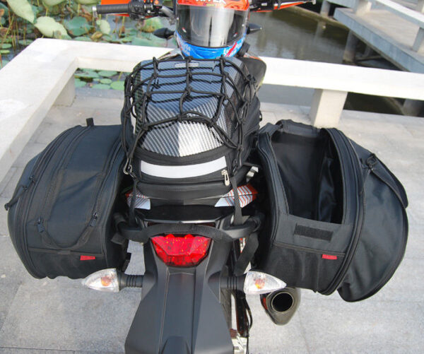 kominie Bags Universal fit Motorcycle Luggage Saddle Bags 18 29L