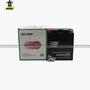 Dry battery for motorcycle