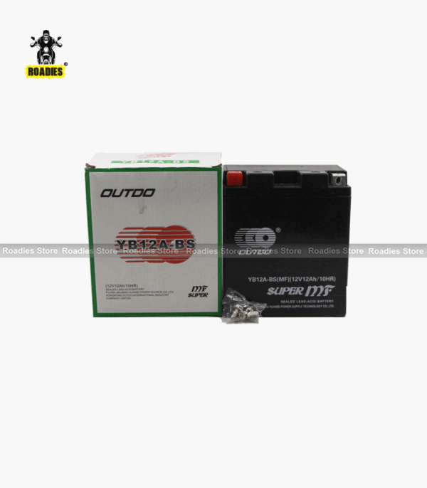 Dry battery for motorcycle