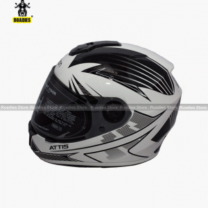 Steelbird HI-GN Men Vision Decal Attis Glossy White