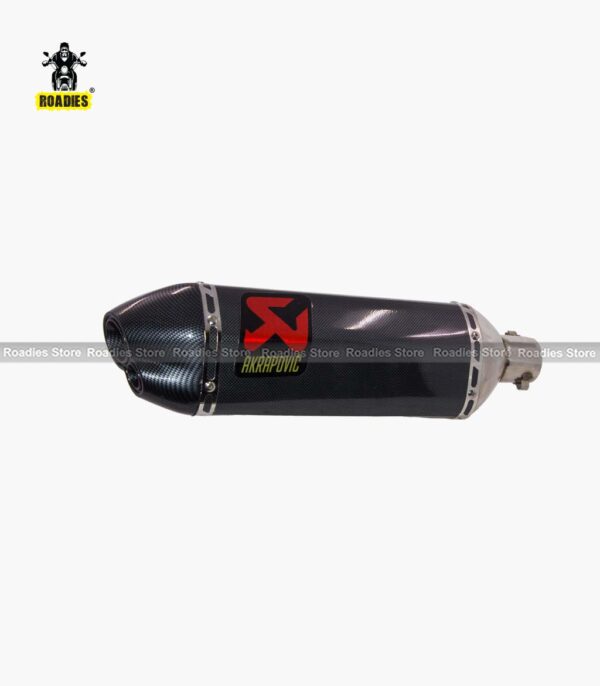 Akrapovic Slip-On Exhaust 500cc & Above Dark Color