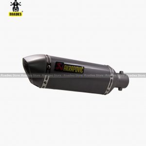 Akrapovic Slip-On Exhausts In Silver Color Foll All Bikes