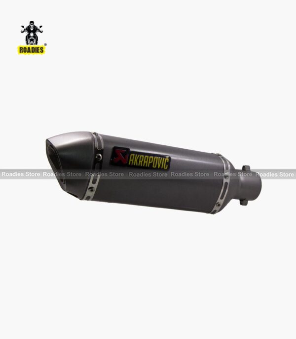 Akrapovic Slip-On Exhausts In Silver Color Foll All Bikes