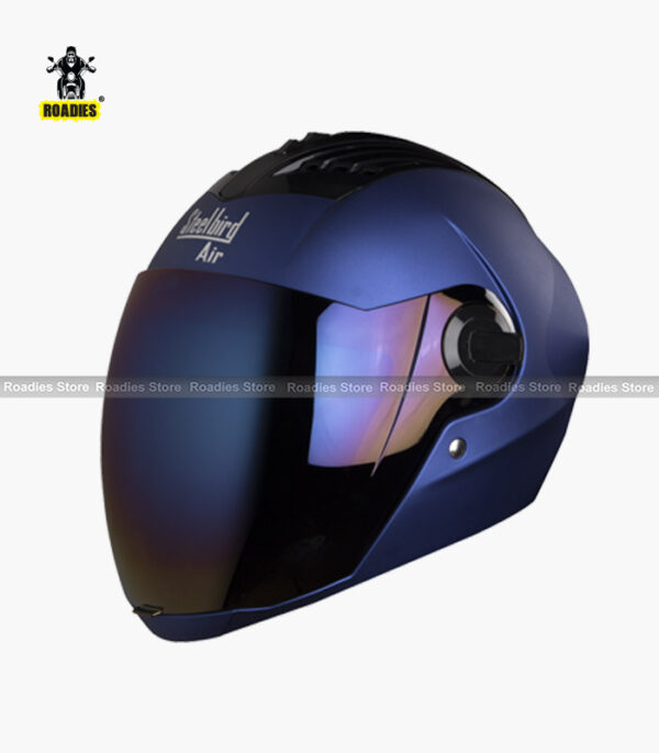 STEELBIRD AIR SBA-2 MATT YAMAHA BLUE Helmet