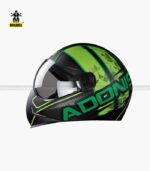 STEELBIRD Adonis Majestic Matt Black With Green