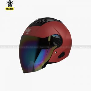 STEELBIRD AIR SBA-3 DASHING RED OPEN FACE HELMET