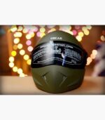 Steelbird Oscar Battle Green Full face Flip up helmet