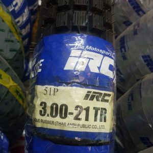 IRC 3.00-21 TR Dual Purpose 51P Tyre