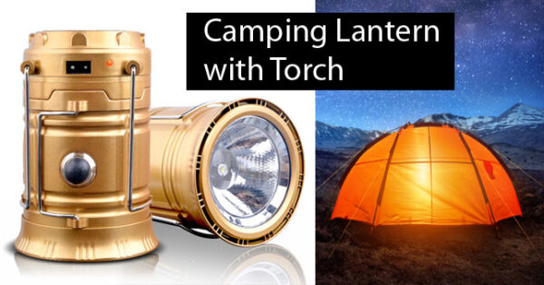 Camping Lantern and Torch Light Two in One