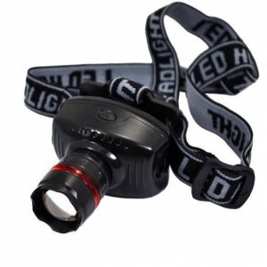 HEAD LAMP SINGLE BULB for Camping and Tracking
