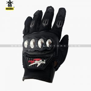 Pro biker Motorcycle Full Finger Gloves With Metal Protection