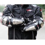 PROBIKER Knee & Elbow Metallic Guards HX-P19