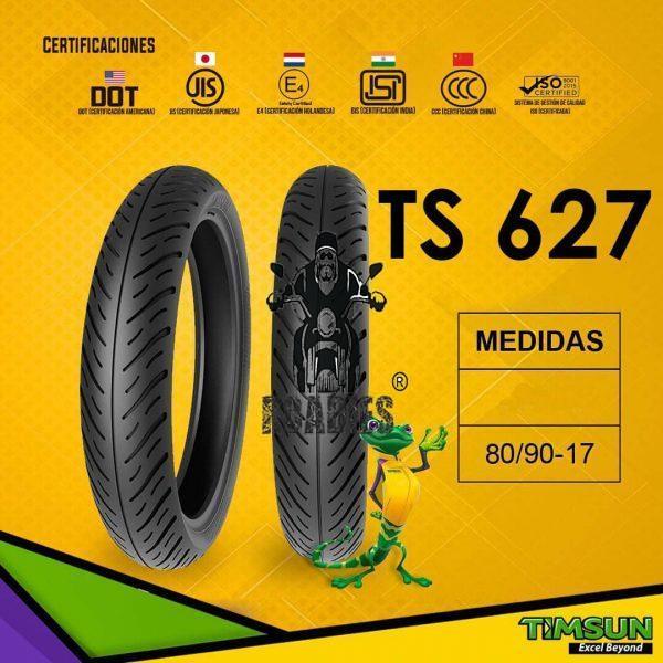 Timsun Tubeless Tyre 80-90-17 TS-627 Tire