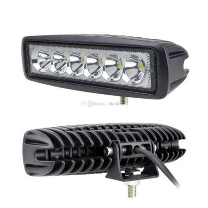 Motorcycle 6-LED Light Series Bar With Heat Sink Waterproof