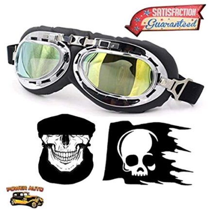 Vintage Goggles For Motorbike Riders