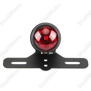 Motorcycle Universal Cafe racer Back Tail Rear LED Light Round