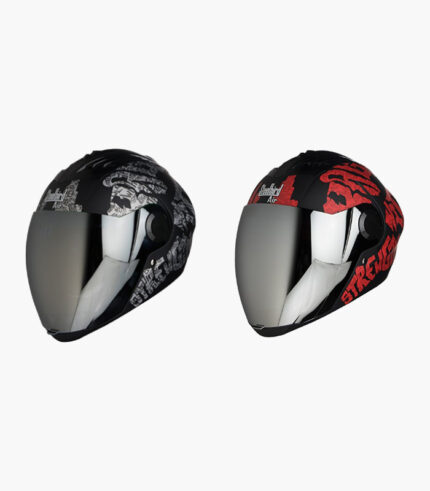 Steelbird SBA-2 Strength Matt Black With Decal