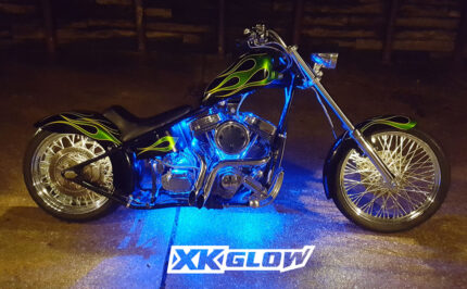 Daytime DRL LED Strip Bumper &  Motorcycle Tail-Engine Light