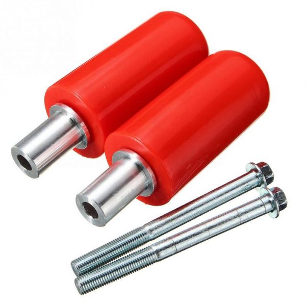 Universal 2PCS Universal Motorcycle Frame Sliders Anti Crash Skid Guard  Protector - Roadies Store