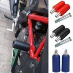 Universal 2PCS Universal Motorcycle Frame Sliders Anti Crash Skid Guard Protector