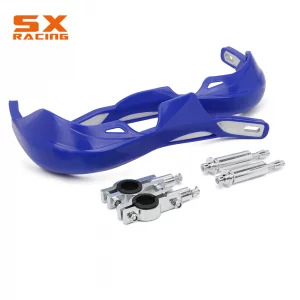 Universal Motorcycle Hand guards Plastic With Inner Aluminum Protector for Motorbike 78 (22mm-28mm) Handlebar Pair