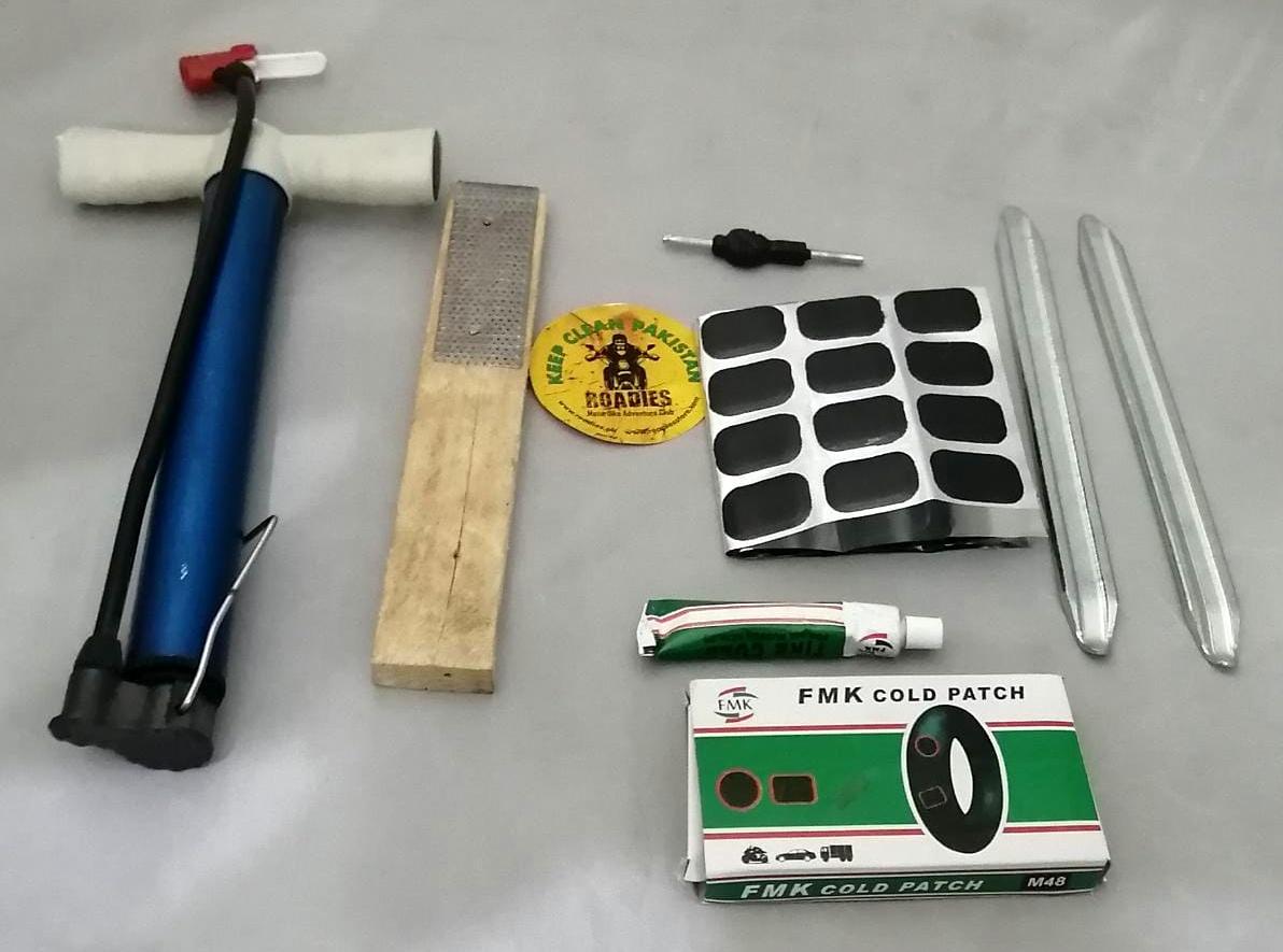 How to Repair a Puncture Using a Tyre Puncture Kit 1 Tube Type Tyre Puncture Kit – Roadies Store