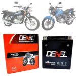 DENEL Dry battery Universal 12v 7amp For Yamaha YBR125 Suzuki GR GS 150 Honda CB150F Benelli TNT25