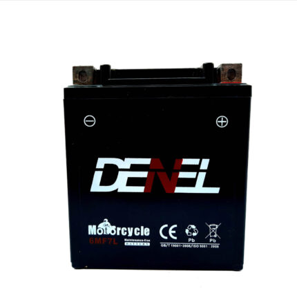 DENEL Dry battery Universal 12v 7amp For Yamaha YBR125 Suzuki GR GS 150 Honda CB150F Benelli TNT25
