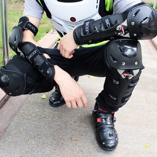 Scoyco Motorcycle Bike Racing Riding Knee Elbow Guard K11