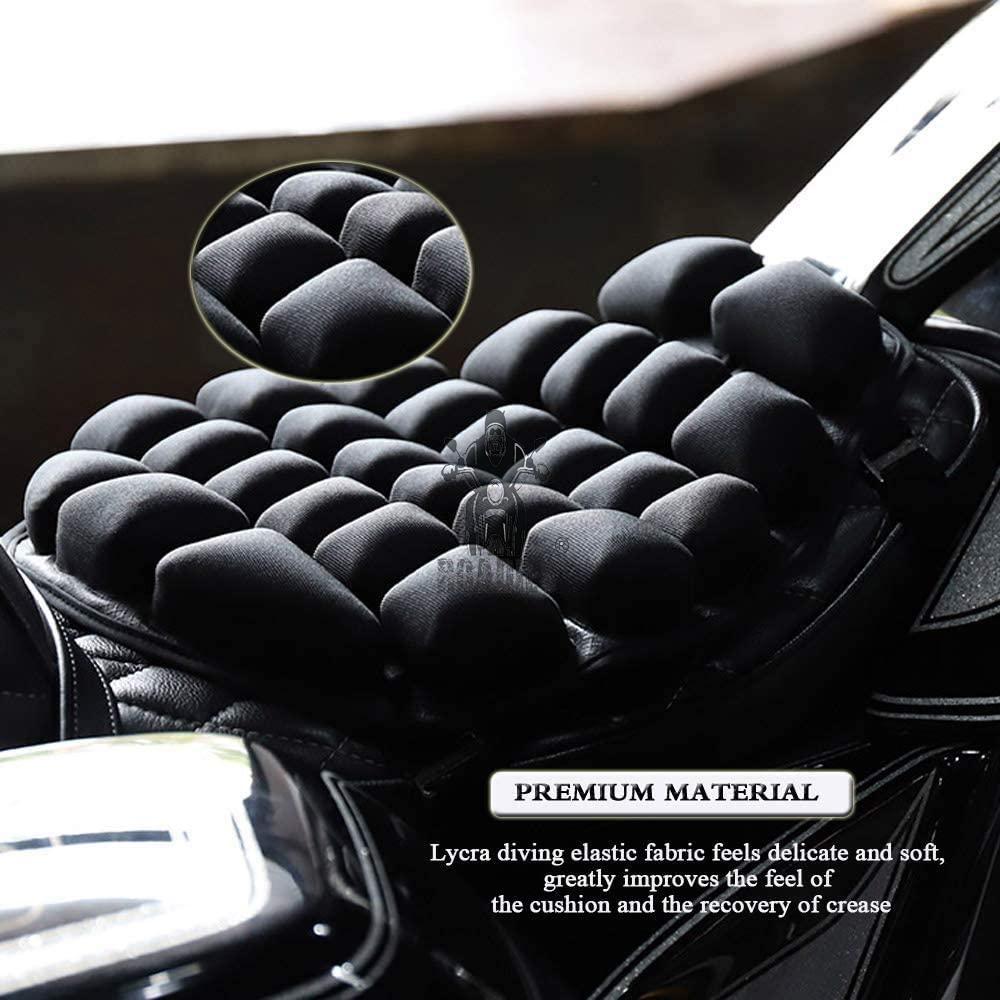 Inflatable Motorcycle Seat Cushion for Comfortable Travel Pressure