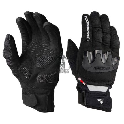 Komine GK-220 Summer Mesh Motorcycle Gloves 3D Protect