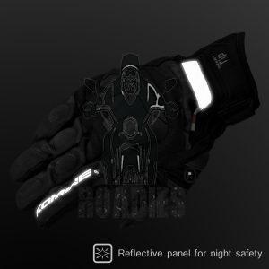 Komine GK-220 Summer Mesh Motorcycle Gloves 3D Protect