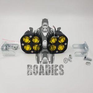Hi Powered LED lights for external installation as fog lamps on your motorcycle.