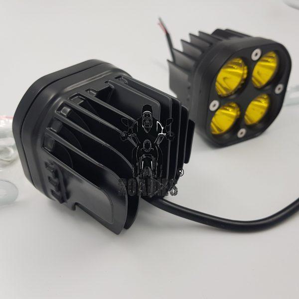 Hi Powered LED lights for external installation as fog lamps on your motorcycle.