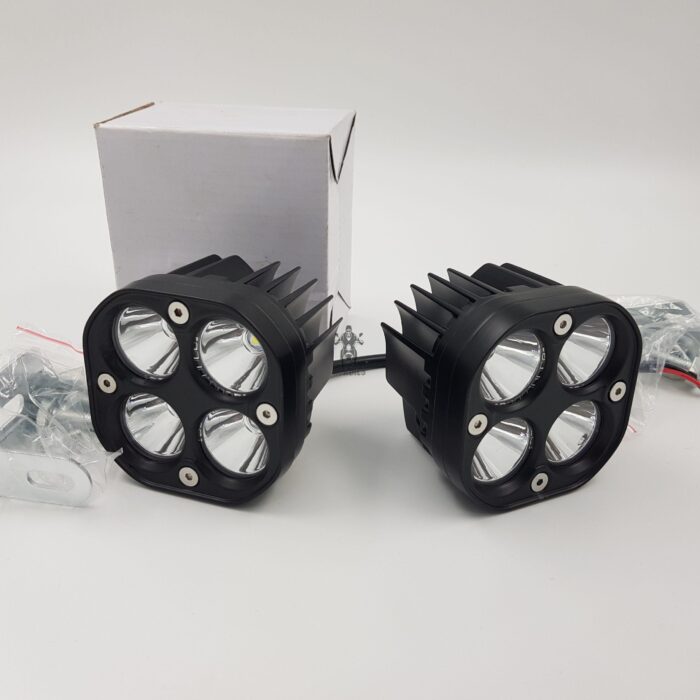 Hi Powered LED lights for external installation as fog lamps on your motorcycle.