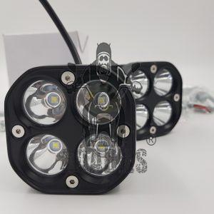 Hi Powered LED lights for external installation as fog lamps on your motorcycle.