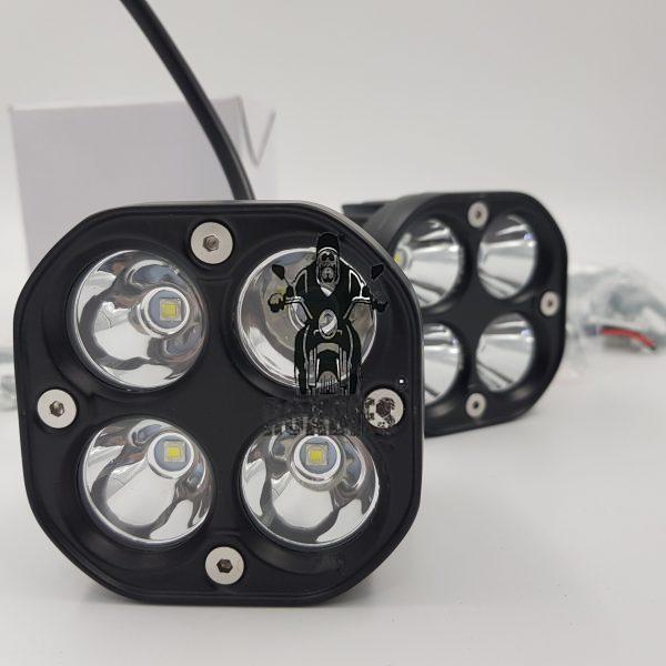 Hi Powered LED lights for external installation as fog lamps on your motorcycle.