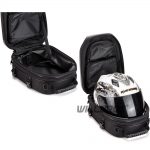 Laico Bear | Motocentric Diamond Hardshell Tail bag | Helmet Bag Hard Shell Waterproof Motorbike Rear Bag