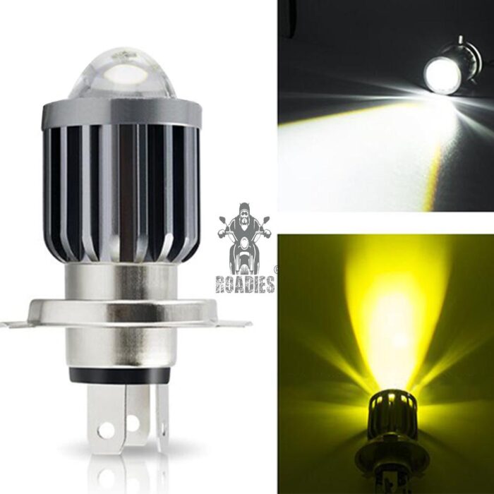 Projector LED Light H4 3 Claws and BA20D Double Claw