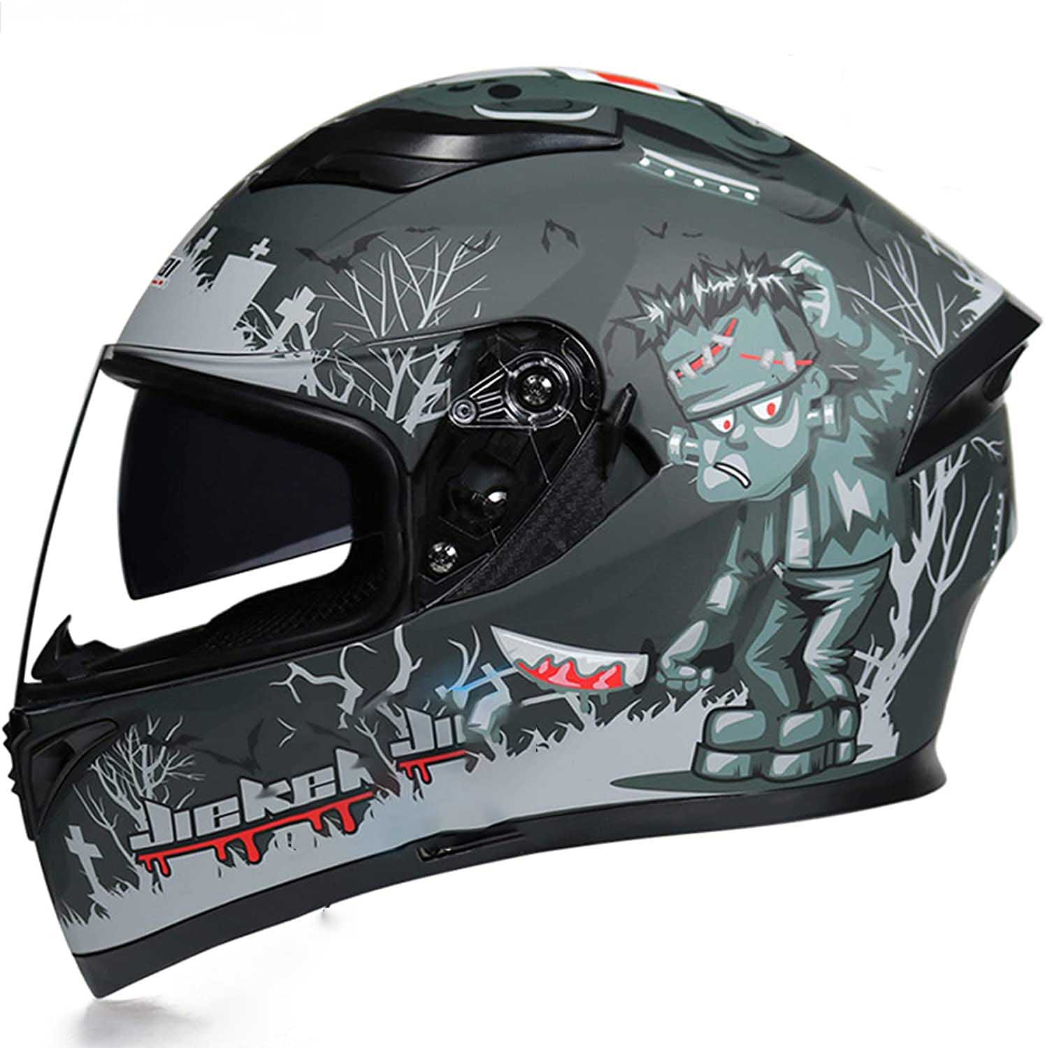 Color perfk Motorcycle Helmet Lens Visor Windscreen Universal Suitable for JK-902 JK-316 GXT-902 