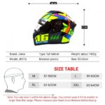 JIEKAI JK-902 A6 FLIPUP FULL FACE HELMET DOT Roadies store pakistan