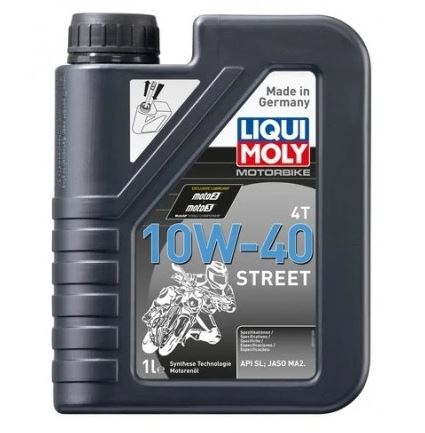Liqui Moly 10W-40 4T STREET Made in Germany Oil 1L
