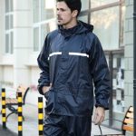 Motorcycle Waterproof Conjoined Rain Suit
