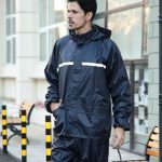 Motorcycle Waterproof Conjoined Rain Suit