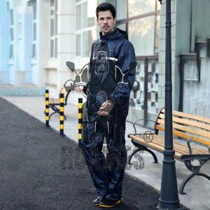 Motorcycle Waterproof Conjoined Rain Suit