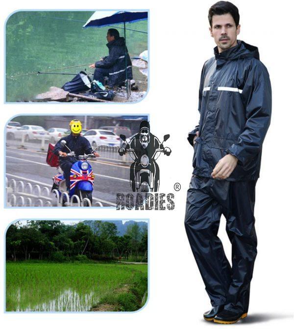 Motorcycle Waterproof Conjoined Rain Suit