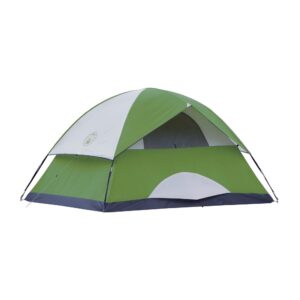 Coleman Sun Dome Camping Tent For 3 - 4 - 6 Person Roadies Store