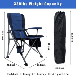 Heavy Duty Portable Folding Quad Chair For Outdoor Camping